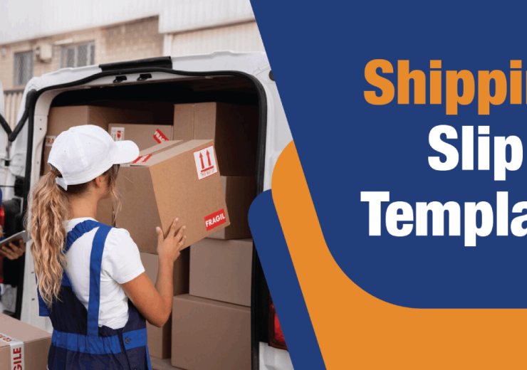 vserve | Creating a Shipping Slip Template: What You Need to Know